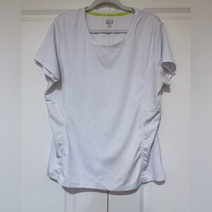 Hind Women's White Short Sleeve Running Tee Like New